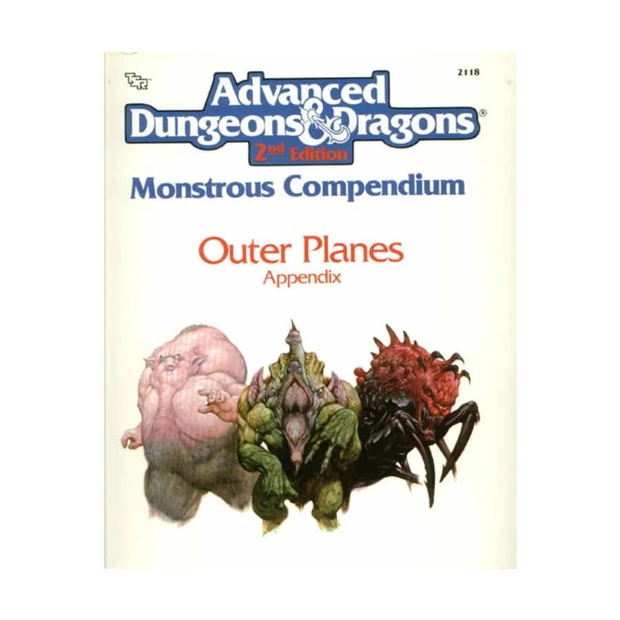 

Компендиум чудовищ – Приложение «Внешние планы», Advanced Dungeons & Dragons (2nd Edition) - Monstrous Compendiums, Miscellaneous & Accessories