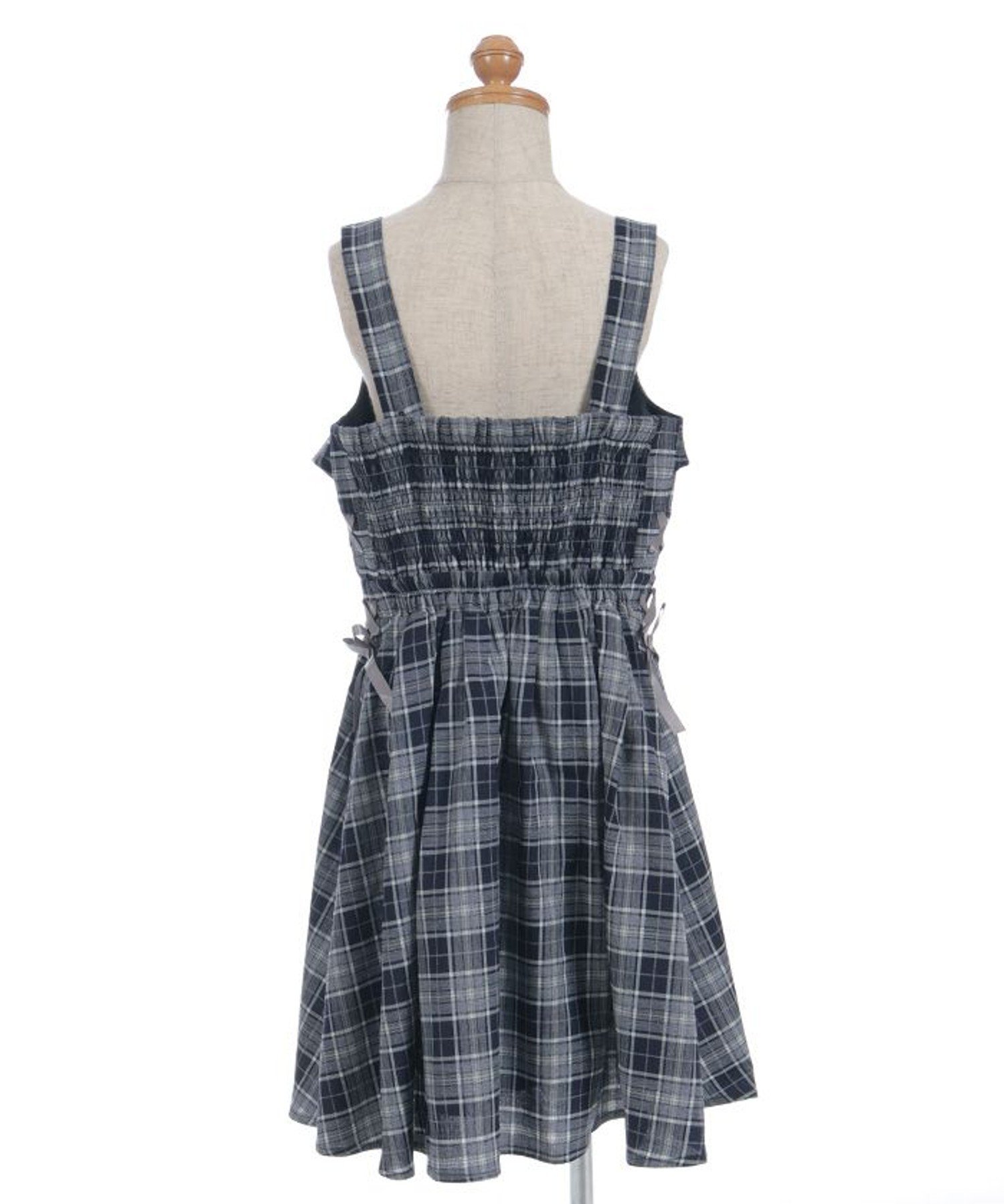 Юбка-свитер с боковой лентой Axes femme kids, Navy blue — фото 4