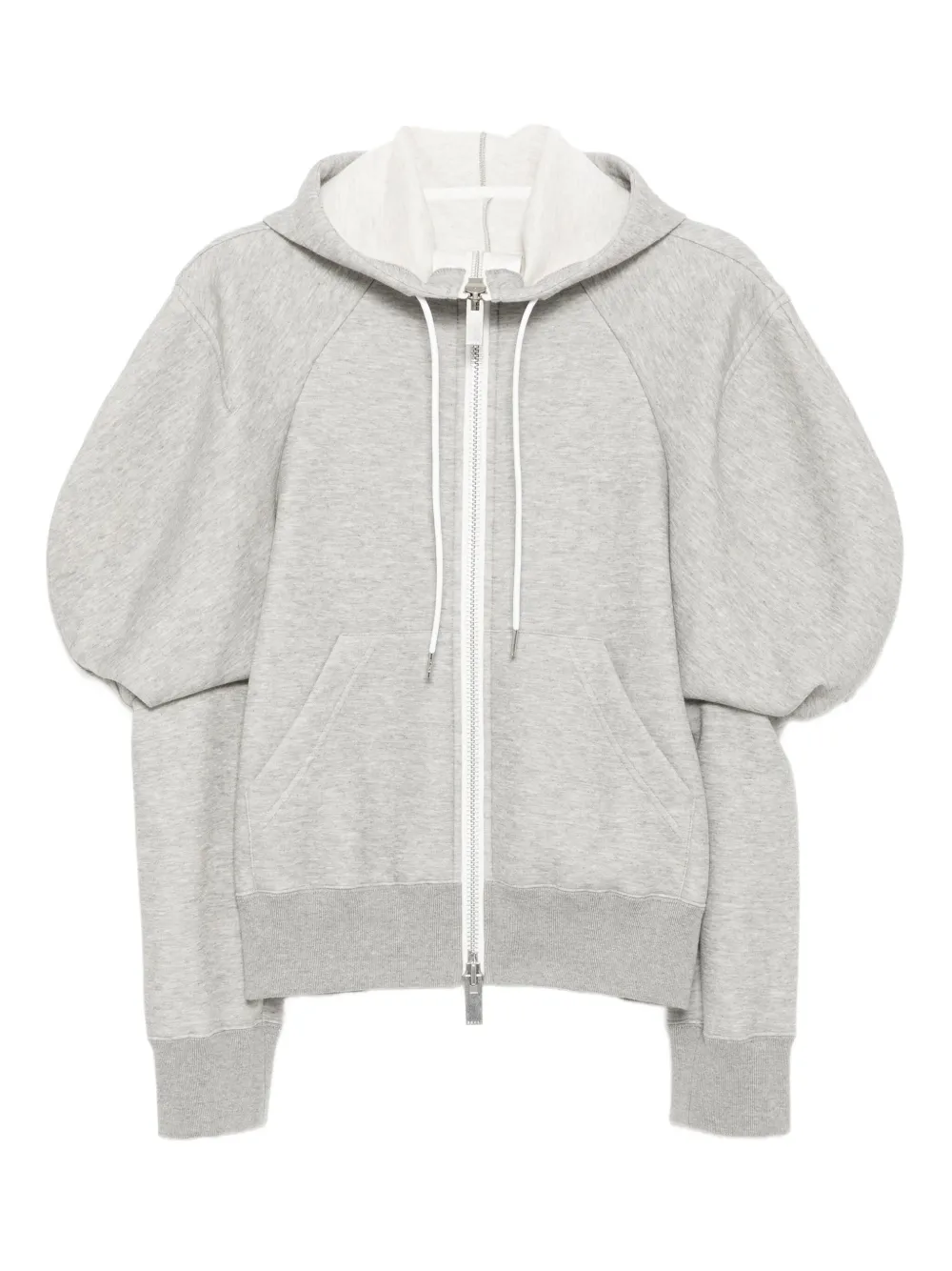 

Толстовка с капюшоном из губки SACAI, серый