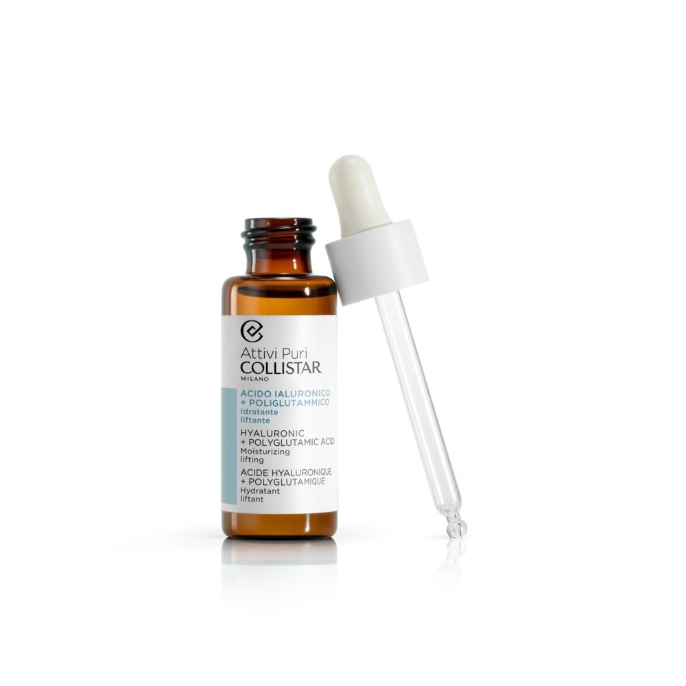 Сыворотка Collistar — Для лица attivi puri attivi puri hyaluronic acid + polyglutammic moisturizing lifting, 30 мл — фото 3