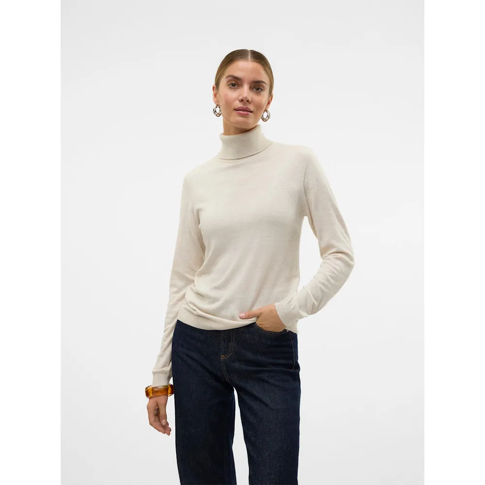 

Свитер Vero Moda Iris high neck, белый