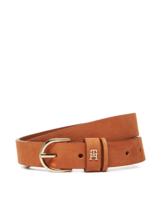 

Женский ремень Essential Effortless 2.5 Nubuck AW0AW17930 Tommy Hilfiger, коричневый