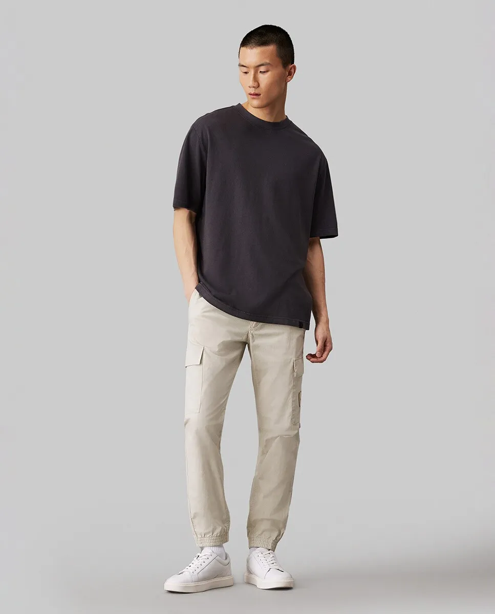

Мужские брюки-карго скинни Calvin Klein Jeans, бежевый