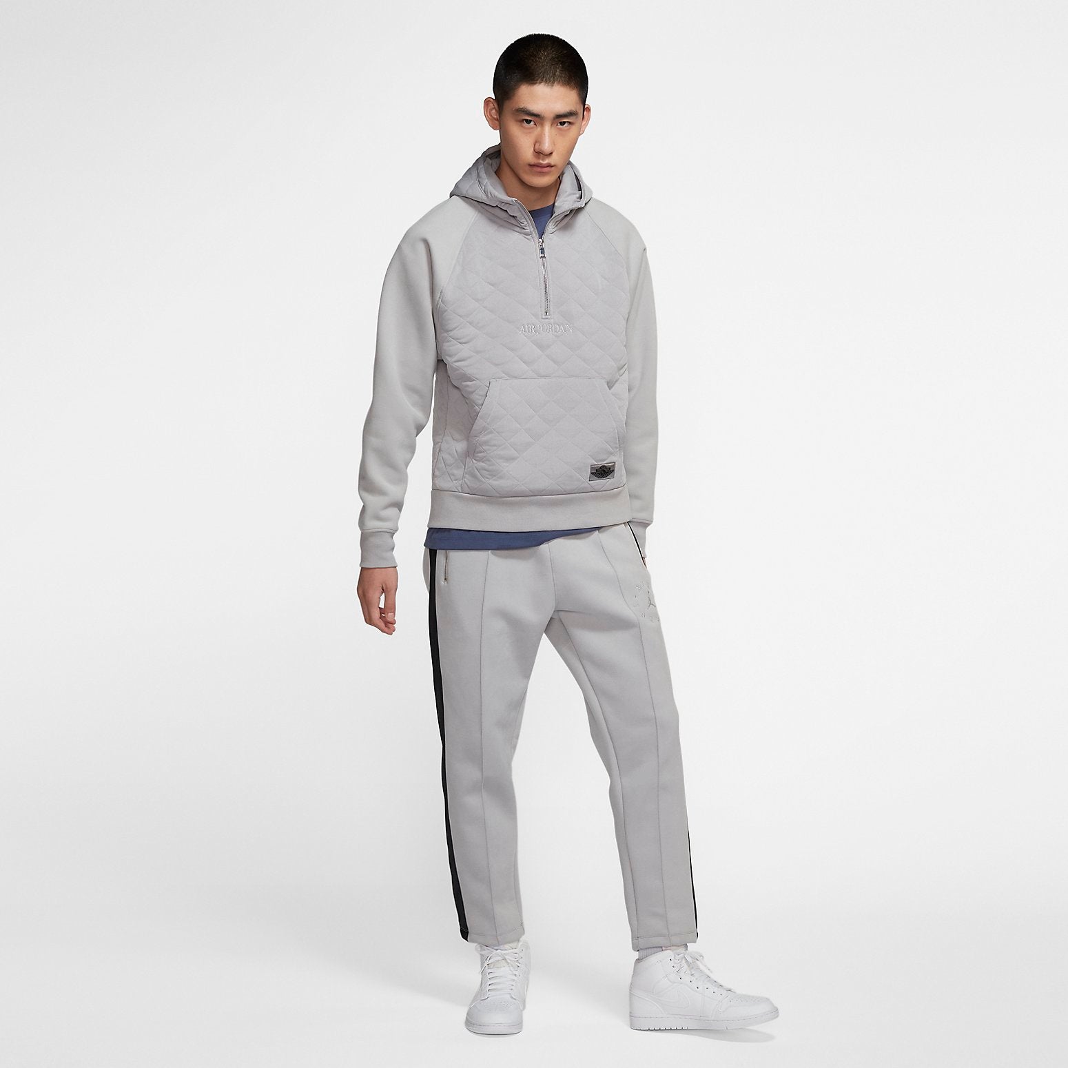 Куртка Nike AS M J SUEDED AJ85 FLC PO HDY — фото 2
