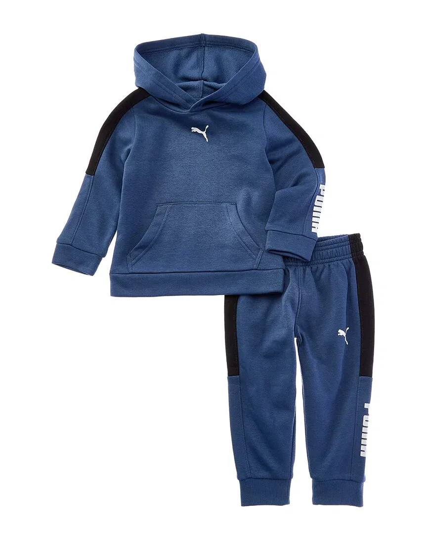 Комплект PUMA из двух предметов: куртка и брюки, синий