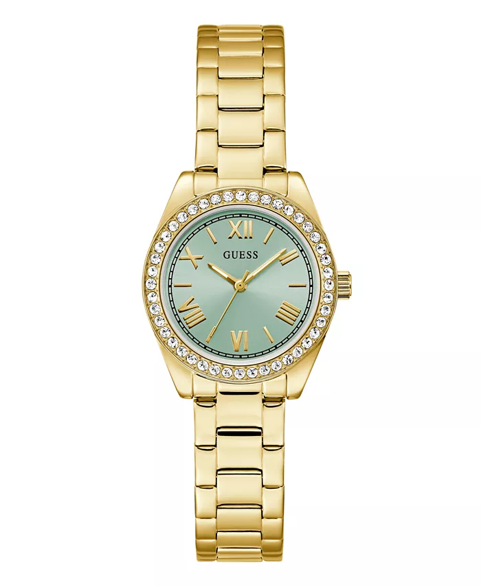 

Женские аналоговые часы с золотистым покрытием, сталь, 30 мм GUESS