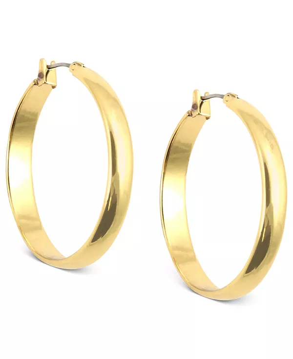 

Серьги-Кольца, 1,25 дюйма Anne Klein, gold