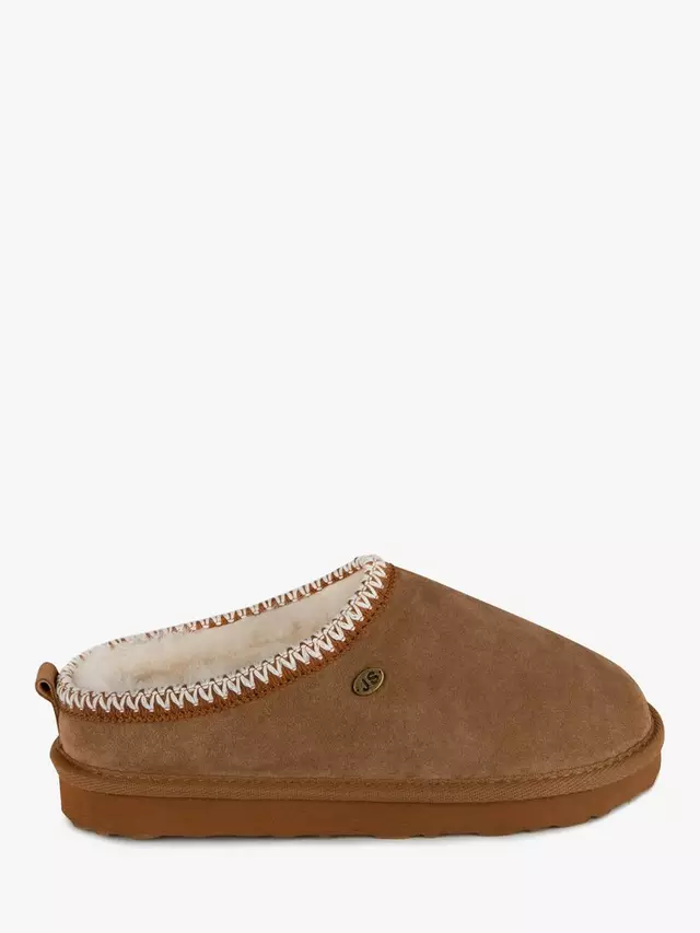 

Тапочки Just Sheepskin Sheepskin Chunky Mule, цвет chestnut