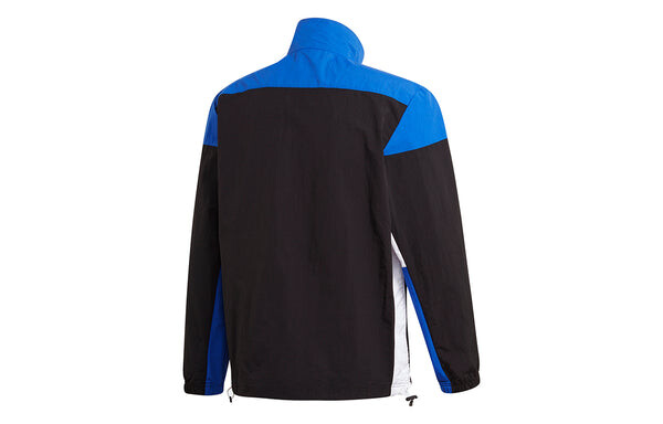 Куртка adidas ZNE TTOP WVN Colorblock Stand Collar Sports Jacket Black, черный — фото 2