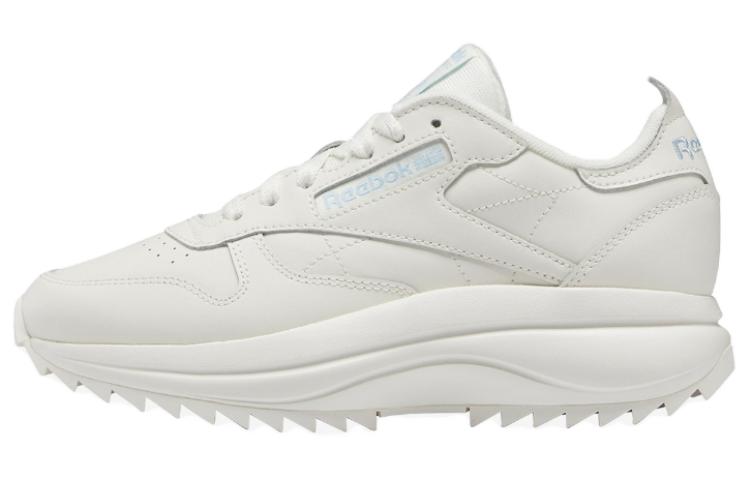 

Женские классические кожаные Sp Extra 'Chalk Blue Pearl' Reebok, белый/синий