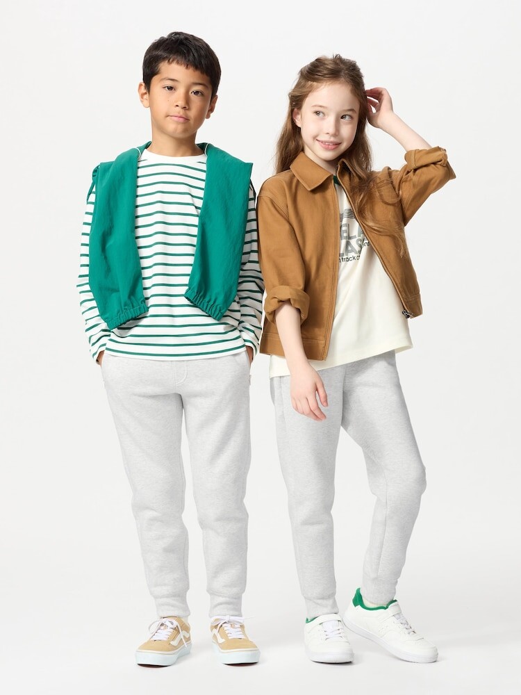

Детские штаны Uniqlo, цвет 02 серый