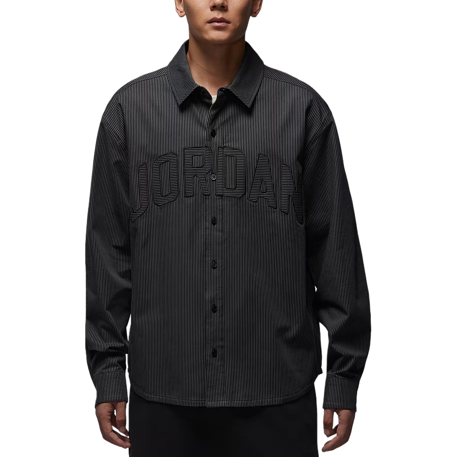 

Jordan Рубашка Flight мужская Black/Iron Gray/Black