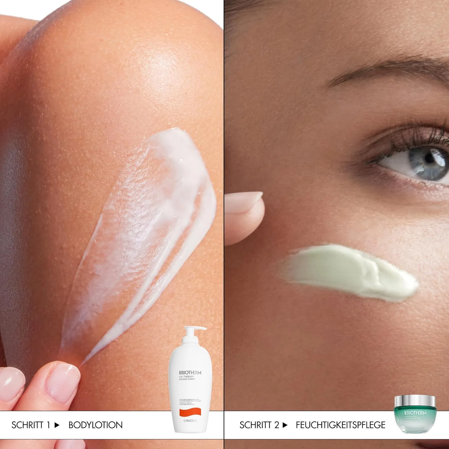 Гель Aquasource PNM 50 мл + лосьон для тела Oil Therapy 400 мл Biotherm — фото 3