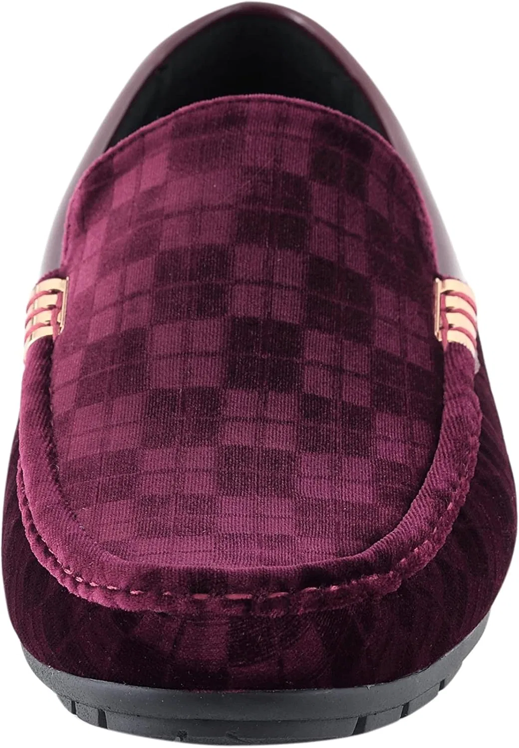 Лоферы вельветовые, Roberto Piero, Burgundy (Jace) Amali — фото 4