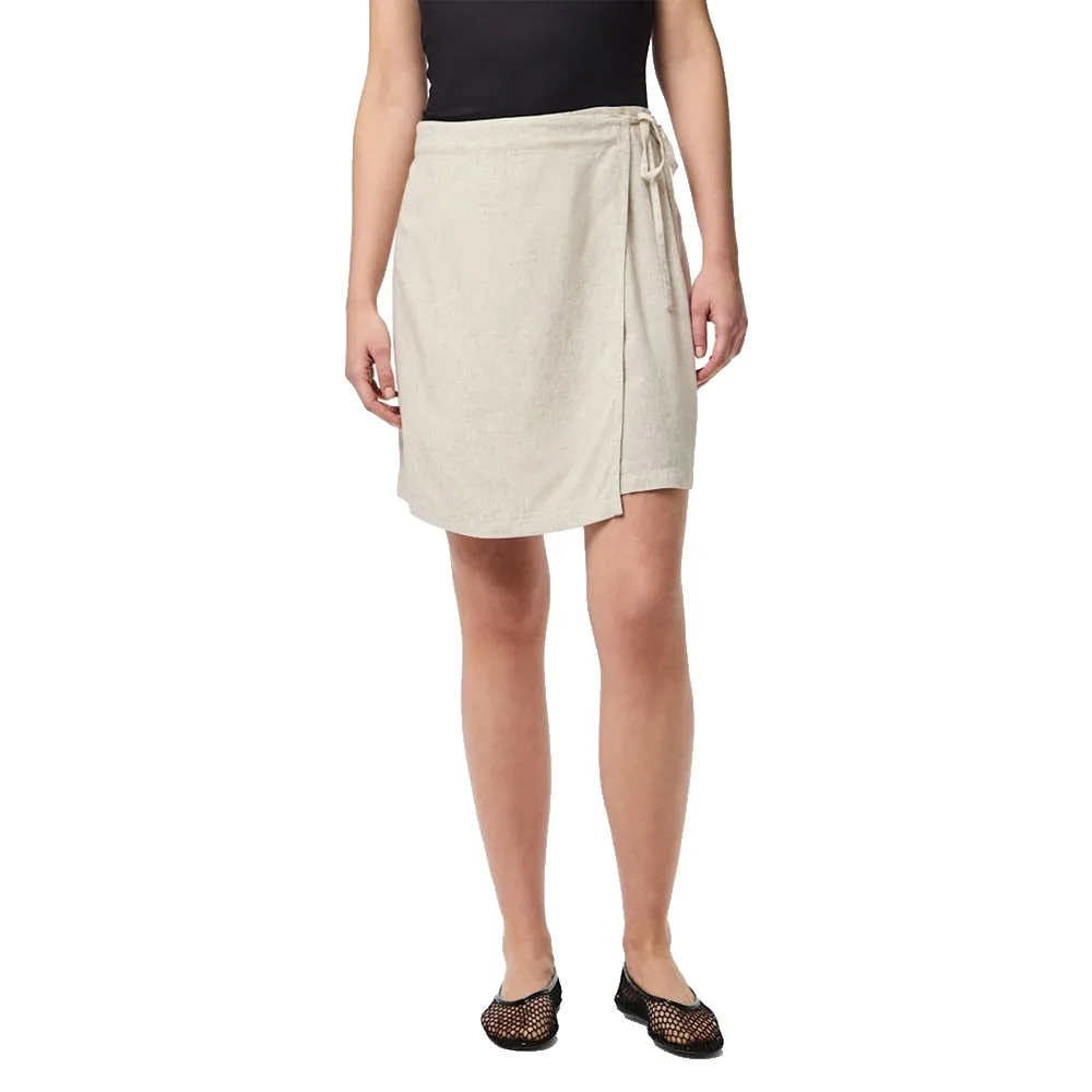 

Юбка Pieces Pia short skirt, бежевый