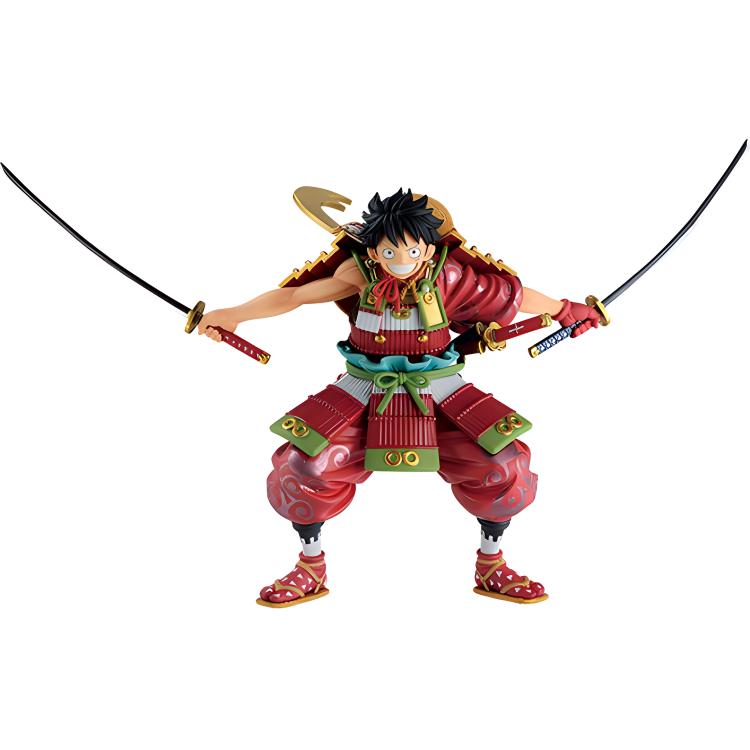 

Однорукий луффи в доспехах из One Piece Ichiban Kuji Wa No Kuni Act 2 B награда комплект доспехов луффи таро BANPRESTO