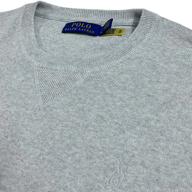 

Весна-Лето 2023 Трикотаж Мужская Светло-серая Футболка Polo Ralph Lauren