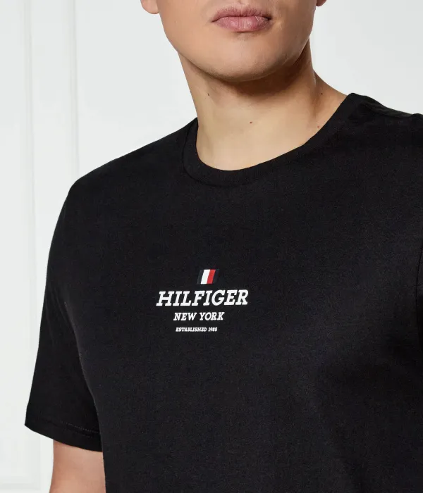 Футболка Regular fit Tommy Hilfiger, черный — фото 4