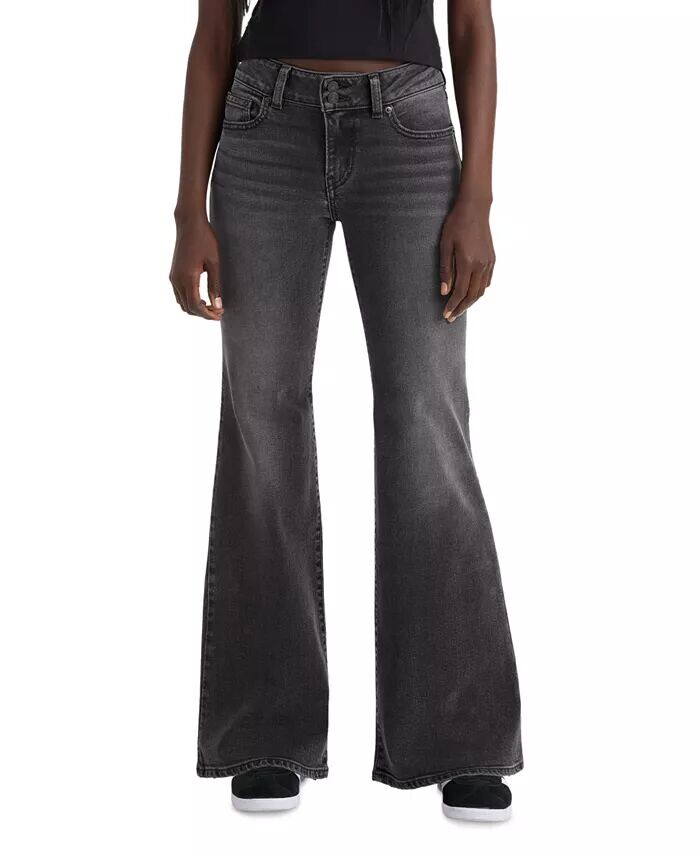 

Женские супернизкие расклешенные джинсы Levi's, черный