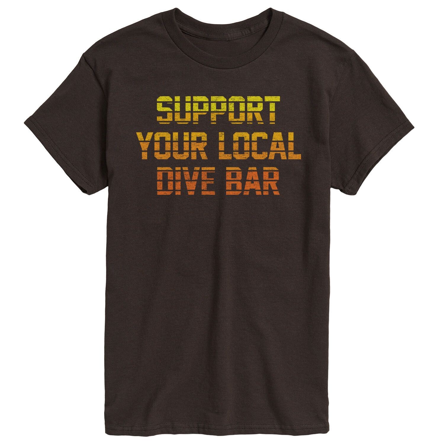

Мужская футболка Support Local Dive Bar Licensed Character