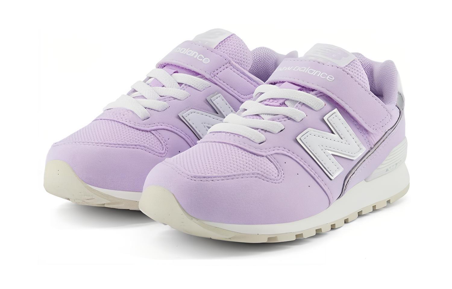 New Balance 996 Абразивоустойчивые Низкие Повседневные Кроссовки Детские Светло-Фиолетовый — фото 2