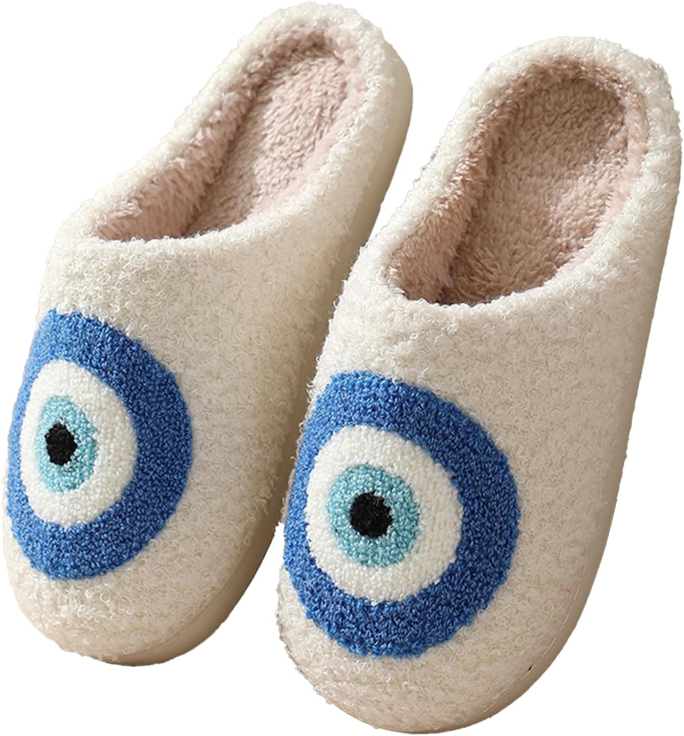 

Рождественские тапочки-оленята для женщин и мужчин, праздничные тапочки на Хэллоуин, домашние тапочки Afellicy, Devil's Eye