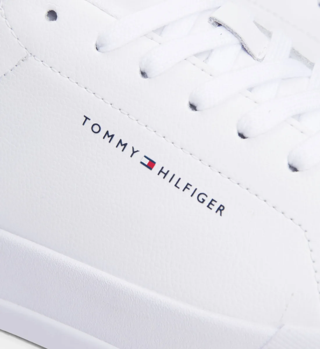 Кроссовки низкие Court Essential Tommy Hilfiger, белый — фото 4
