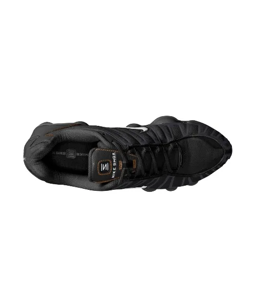 Мужские кроссовки Nike Shox TL с амортизацией чёрные — фото 4