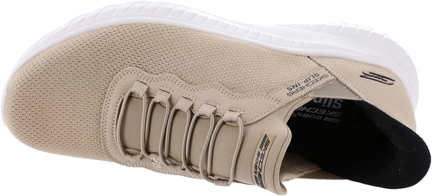 Мужские кроссовки Skechers Gowalk Arch Fit, спортивные слипоны, повседневные лоферы для походов, беговые кроссовки, светло-коричневый — фото 3