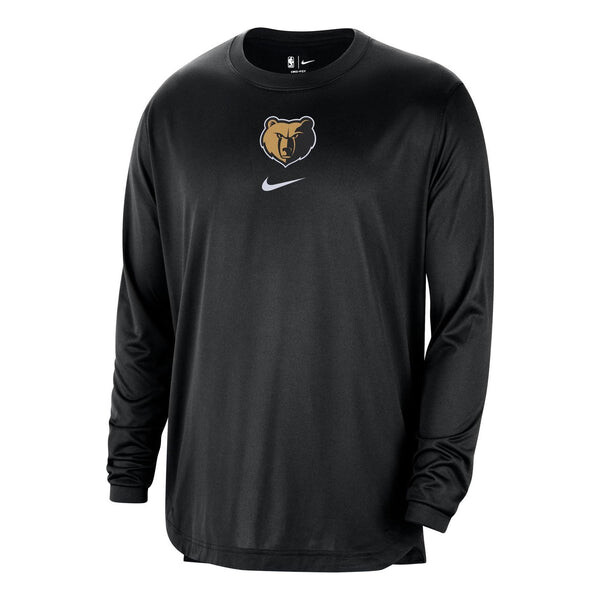 

Футболка x nba dri fit memphis grizzlies city edition с длинным рукавом Nike, черный