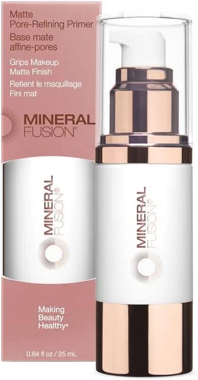 Праймер матирующий Mineral Fusion Pore Refining, 0.84 fl oz, мультиколор