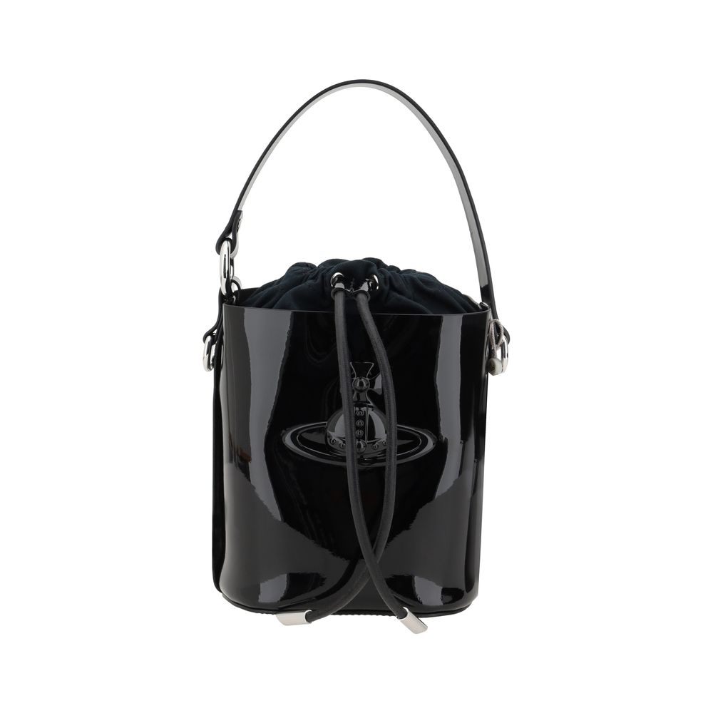 

Женская сумка-ведро Vivienne Westwood Daisy Drawstring, черный