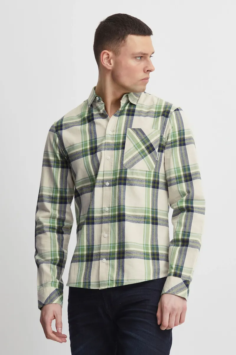 

Рубашка с длинными рукавами из смесового материала "BLEND BHShirt", цвет Dress Blues