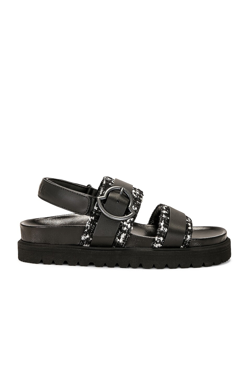 

Сандалии Moncler Bell Buckle, черный