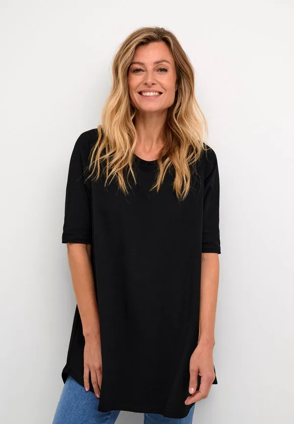 

Базовая футболка bpjane с рукавом 1/2 Kaffe, Black Deep, Черный, Базовая футболка bpjane с рукавом 1/2 Kaffe, Black Deep