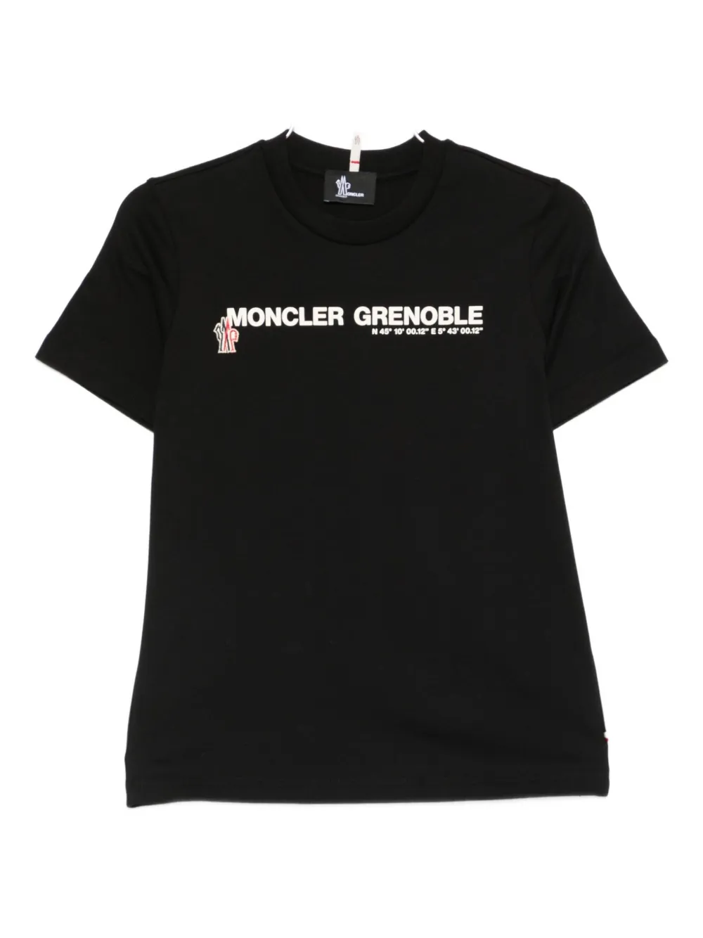 

Футболка с коротким рукавом Moncler Grenoble, черный