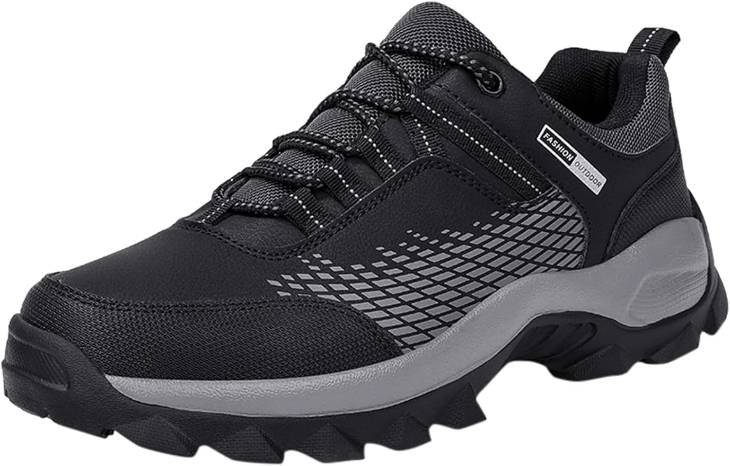 Generisch Мужская треккинговая обувь, кроссовки для трейлраннинга, походная обувь, сетчатая обувь для мужчин, кроссовки для бега, обувь для ходьбы босиком, белые треккинговые и походные кроссовки для широкой стопы, тренировочная обувь для мужчин