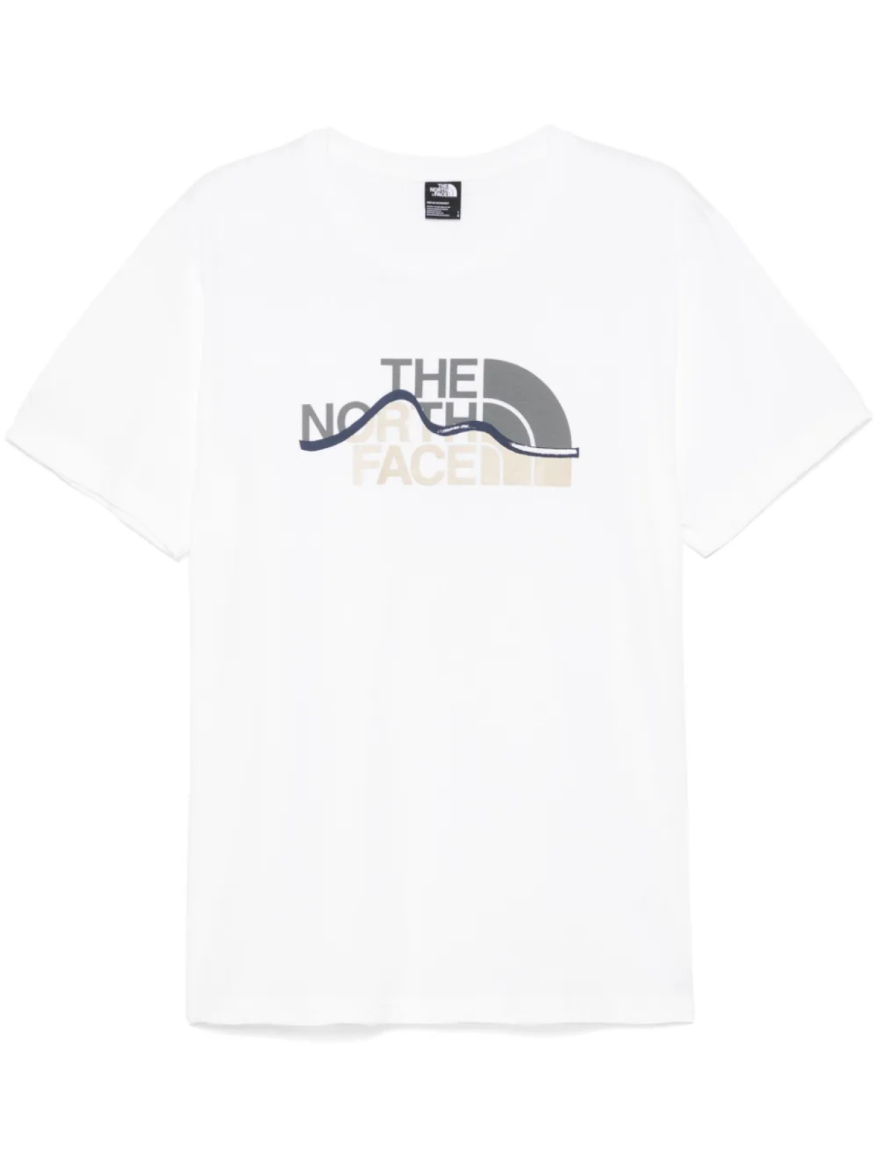 

The North Face футболка Mountain Line, белый
