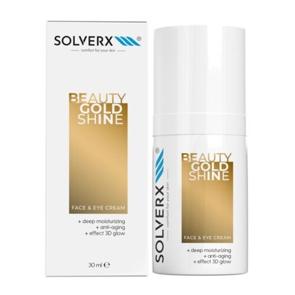 

Крем для лица и глаз Beauty Gold Shine 30 мл SOLVERX Assorted