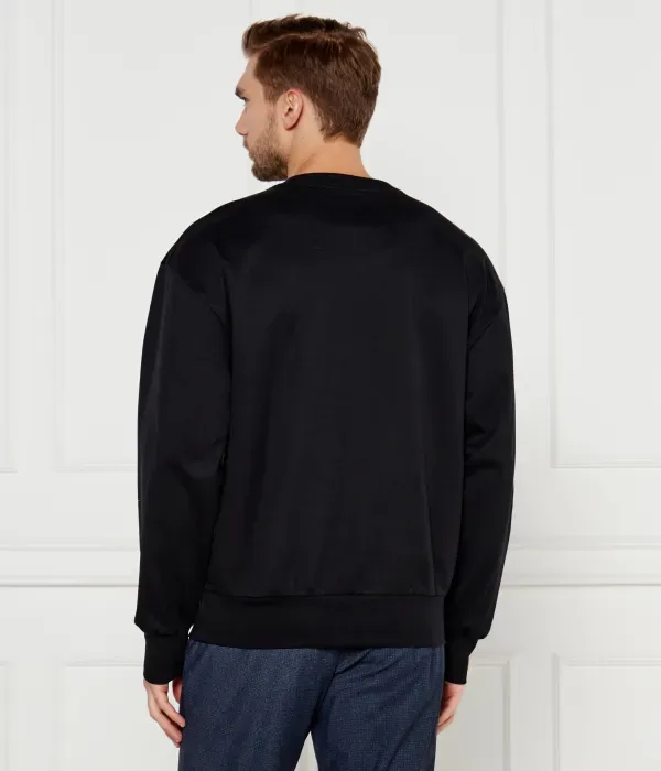 Толстовка C-Soleri 1895_HC loose fit Boss, черный — фото 3
