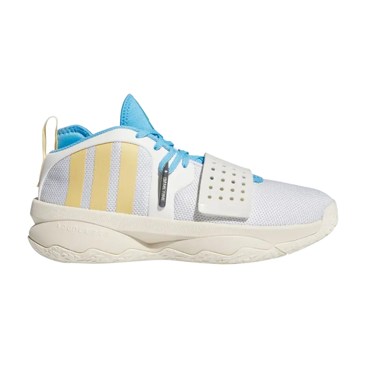 

Кроссовки Adidas Dame 8 EXTPLY, белый, Серый, Кроссовки Adidas Dame 8 EXTPLY, белый