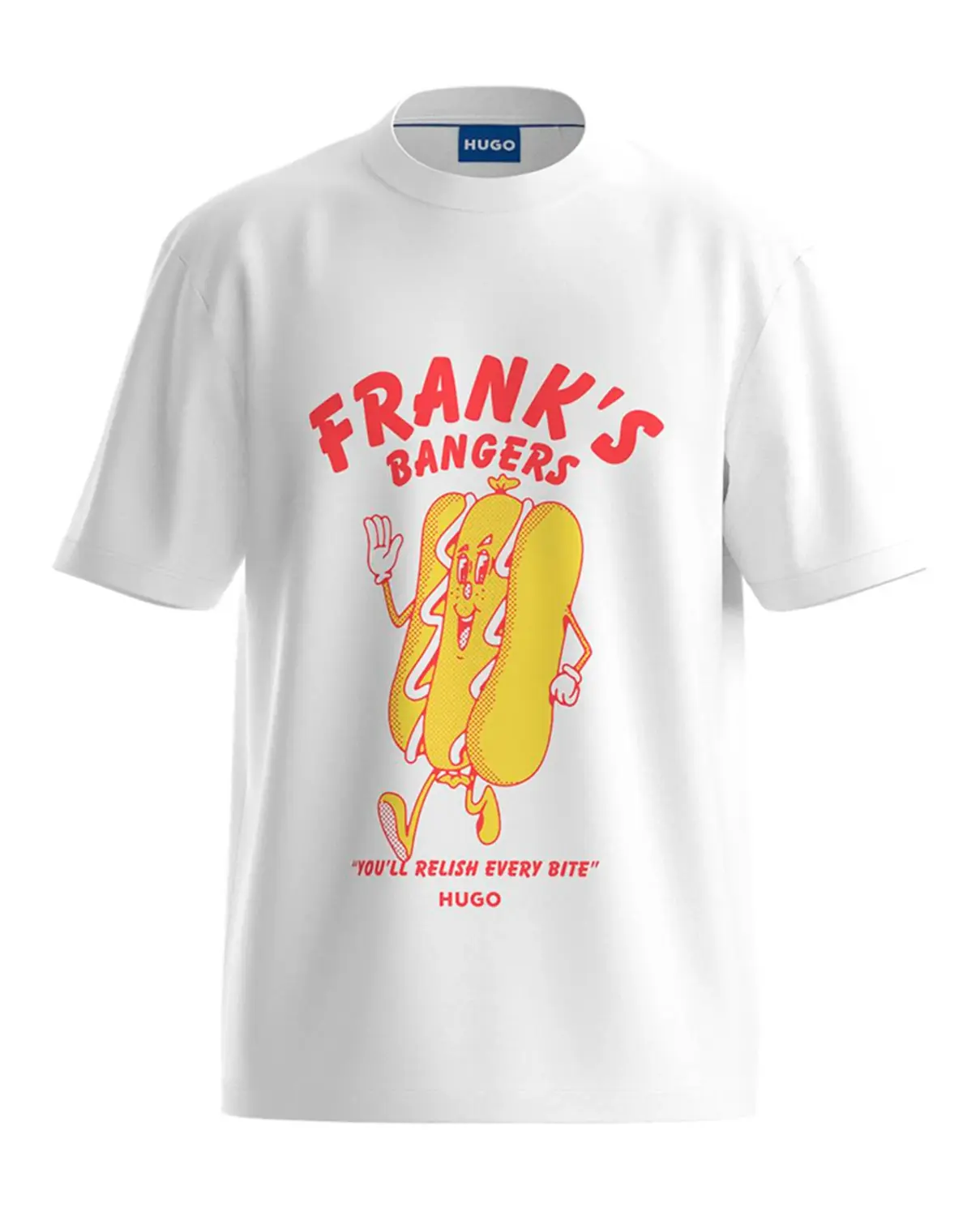 

Мужская футболка с коротким рукавом Hugo, белый