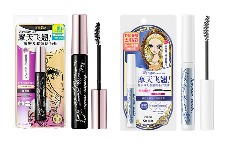 

KISSME Усовершенствованная водостойкая тушь + база Blue Gray 6г+4,5г