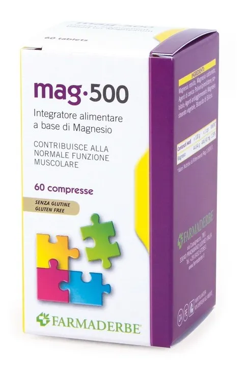 

Маг 500 60 таблеток Farmaderbe