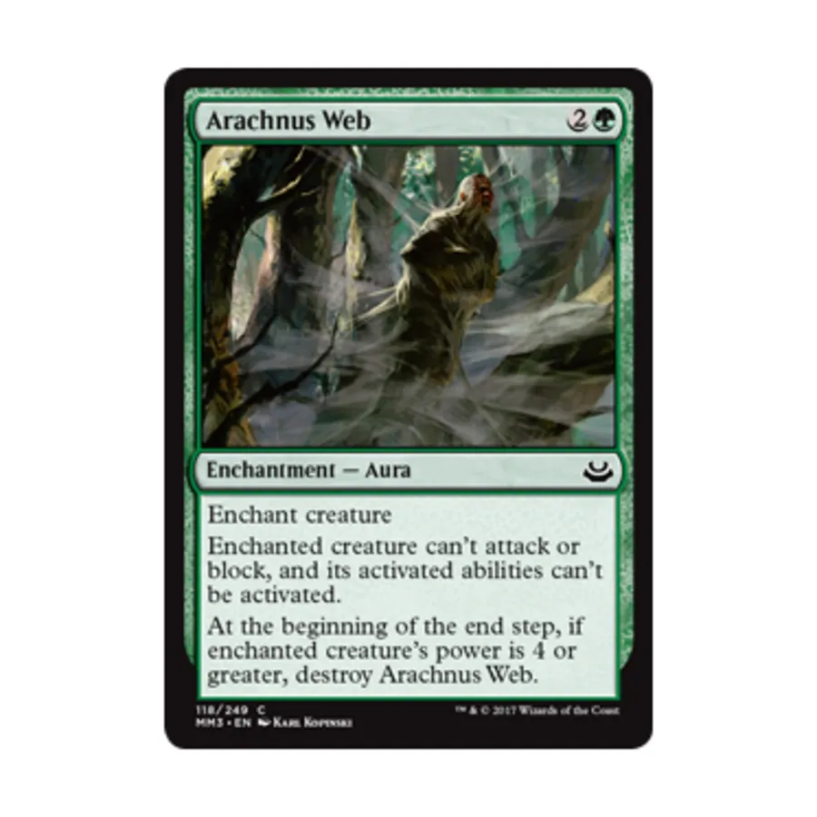 

CCG Паутина Арахна (клавиша C), MTG - Modern Masters 2017