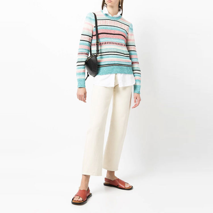 Свитер FW21 женский разноцветный Polo Ralph Lauren, мультиколор — фото 4