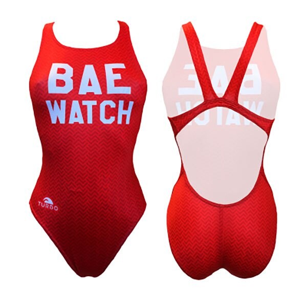 

Купальник Turbo Bae Watch, красный