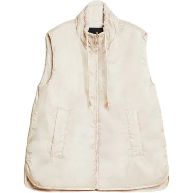 

WEEKEND MaxMara Жилет Weekend Max Mara Yoro Luxpad, Ecru