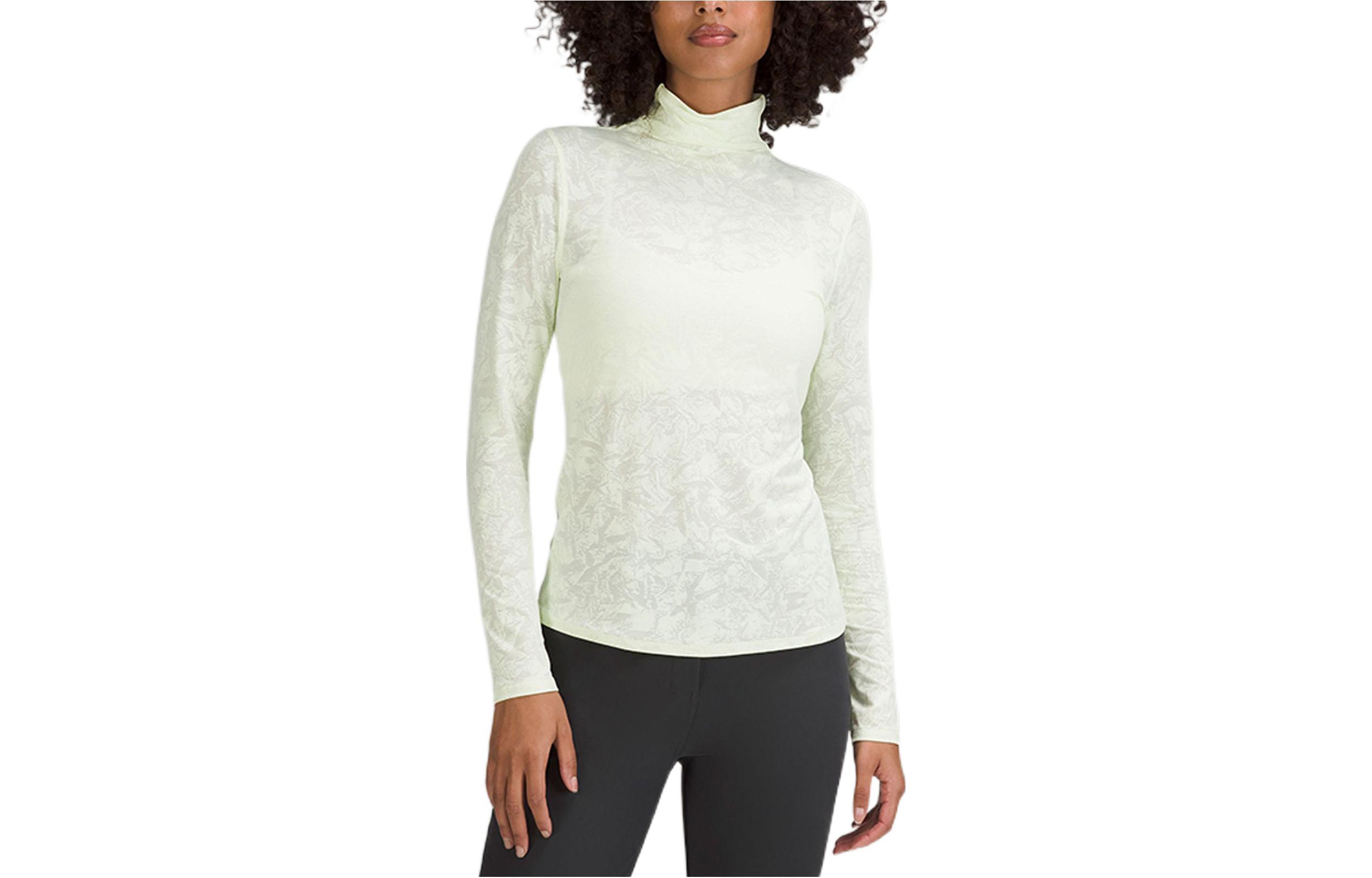 

Футболка женская Lululemon, Pleated Mini Jacquard White Opal