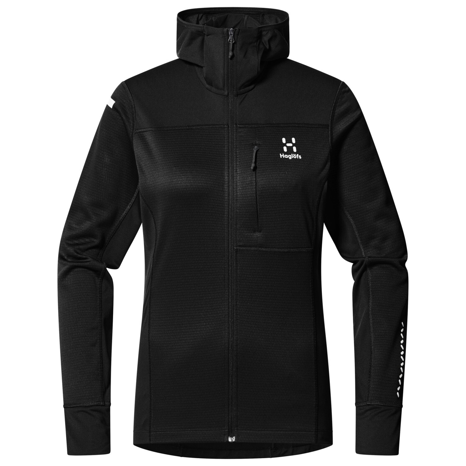 

Флисовая жилетка Haglöfs Women's L I M Mid Multi Hood, цвет True Black